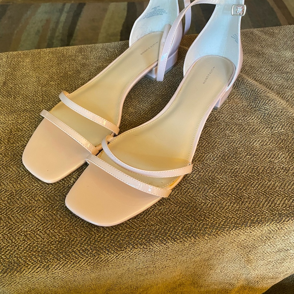14th & Union Light Pink Strappy Sandals